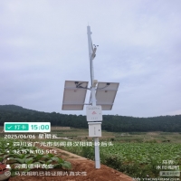 四川省广元市剑阁县汉阳镇岭后头-环境监测系统安装现场