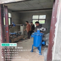 河南德申重庆大足水肥一体机施工现场