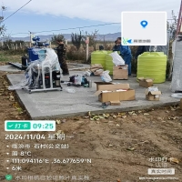 临汾水肥一体化施工现场